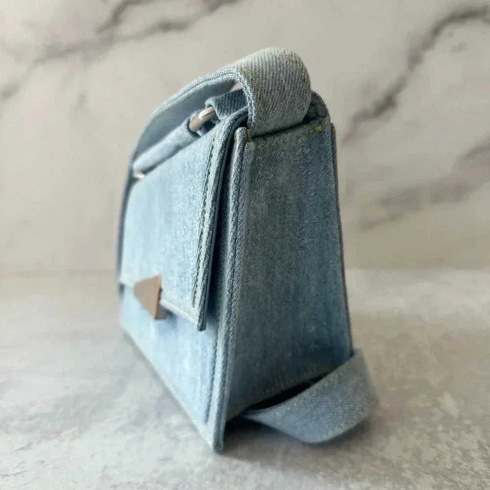 ACNE STUDIOS Asymmetric Denim Tote bag For Women